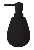 Mydelniczki i dozowniki mydła - Kleine Wolke Dozownik do mydła Drip Black - miniaturka - grafika 1