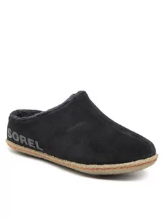 Buty dla chłopców - Sorel Kapcie Youth Lanner Ridge™ II NY3926 Czarny - grafika 1