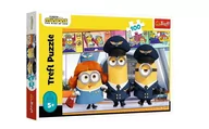 Puzzle - Trefl Puzzle Minionki Na Lotnisku 100 El. 16390 - miniaturka - grafika 1