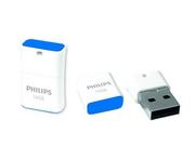 Pendrive - Philips Pico 16GB niebieski (FM16FD85B/10) - miniaturka - grafika 1