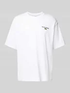 Koszulki męskie - T-shirt o luźnym kroju z czystej bawełny - miniaturka - grafika 1