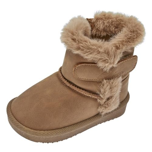 Chicco Botki na rzep, buty modne, brązowe, 25 EU, Brązowy, 25 EU