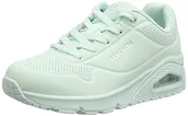 Sneakersy damskie - Skechers Damskie sneakersy Uno Frosty Kicks, Miętowe wykończenie tekstylne Durabuck, 38 EU - miniaturka - grafika 1