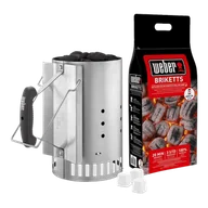 Akcesoria do grilla - Weber zestaw do rozpalania do grilla 17631 - miniaturka - grafika 1