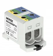 Kostki, złączki, wtyczki - Geberit morek OTL-PEN95 żółto-zielony,niebieski 2xAl/Cu 6-95mm 1000V Zacisk uniwersalny do instalacji TN-C-S MAA2095P10 - miniaturka - grafika 1