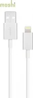 Kable USB - Kabel USB Moshi USB-A - Lightning 1 m Biały MI-LIGHUSB-W - miniaturka - grafika 1
