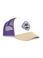 Czapki damskie - Timberland Czapka w kolorze fioletowo-biało-beżowym - miniaturka - grafika 1