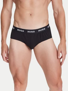 HUGO Komplet 3 par slipów 50532570 Czarny - Majtki męskie - miniaturka - grafika 1