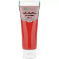 Przybory szkolne - Craft Farba akrylowa 120 ml Hot Red DPFA-067 DP - miniaturka - grafika 1