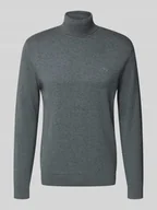 Swetry męskie - Golf o kroju regular fit z czystej bawełny - miniaturka - grafika 1