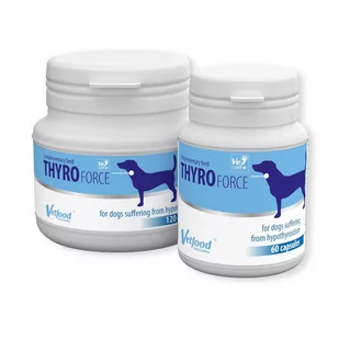 Vetfood Thyroforce 120 caps - Suplementy i witaminy dla psów - miniaturka - grafika 1