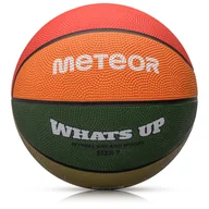 Piłka nożna - Piłka Koszykowa Meteor What's Up 7 Zielony/pomarańczowy - miniaturka - grafika 1