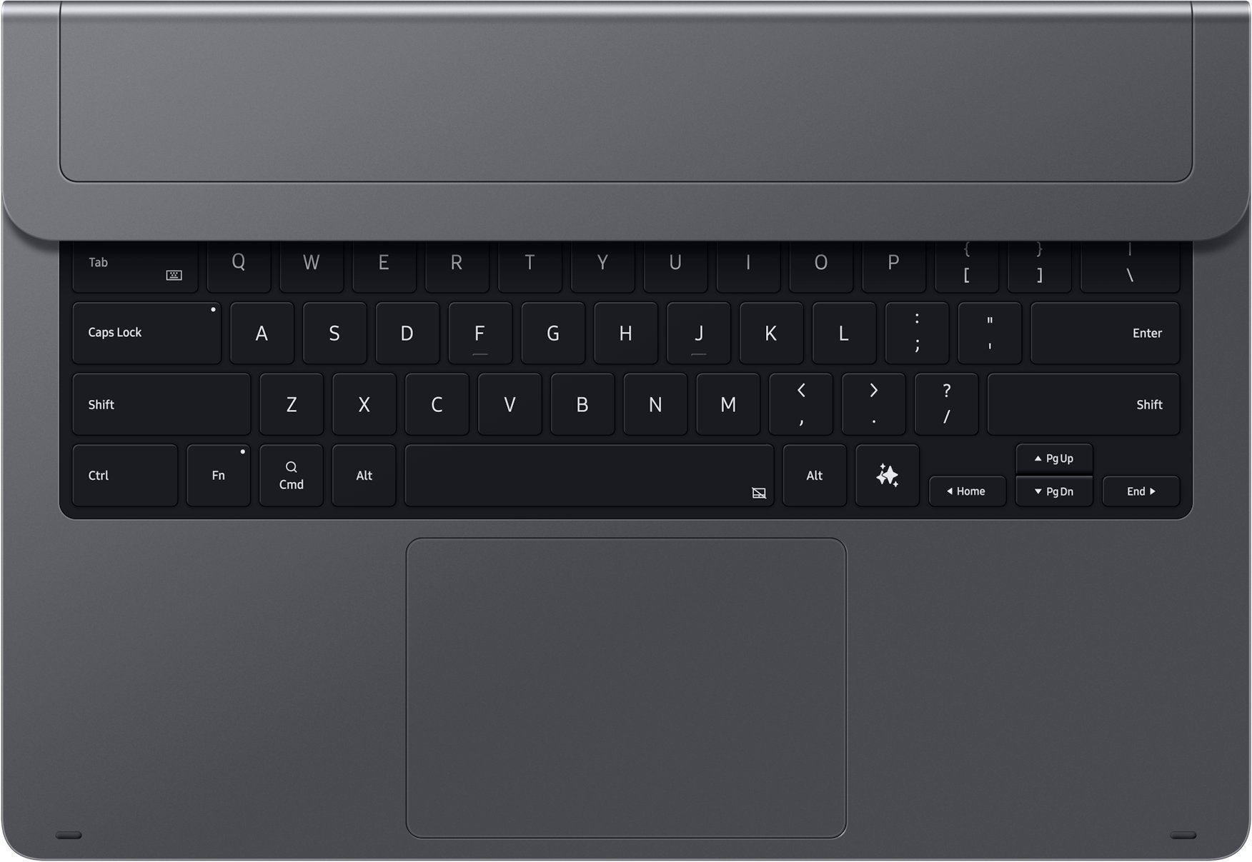 Samsung Etui Samsung Book Cover Keyboard Slim do Galaxy Tab S11U szary