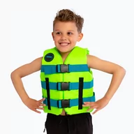 Sprzęt asekuracyjny i ratunkowy - Kamizelka asekuracyjna dziecięca JOBE Nylon Life Vest zielona 244823007 - miniaturka - grafika 1
