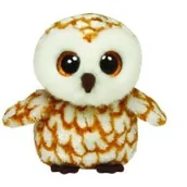Maskotki i pluszaki - Ty Inc. Beanie Boos Swoops - brązowa sowa średnia - miniaturka - grafika 1