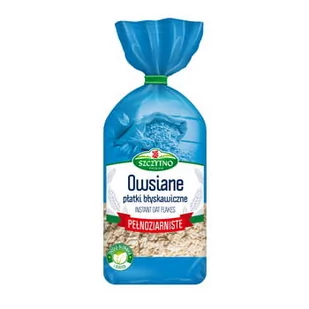 Szczytno Płatki Pełnoziarniste Błyskawiczne Owsiane 400G - Płatki śniadaniowe i musli - miniaturka - grafika 1