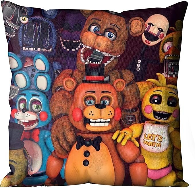 Poszewka FNAF 45x45 cm dekoracyjna na poduszkę Five Nights at Freddy's