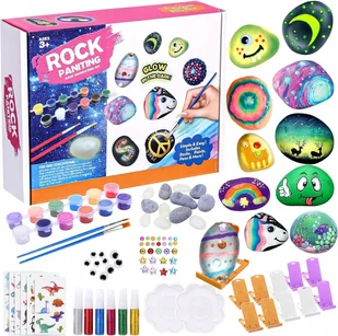 Zestaw Kamienie do Malowania 87 Elementów Kreatywne Rękodzieło dla Dzieci - Zabawki kreatywne Zestaw Kamienie do Malowania 87 Elementów Kreatywne Rękodzieło dla Dzieci - Zabawki kreatywne - miniaturka - grafika 1