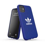 Etui i futerały do telefonów - Adidas Moulded Case Canvas iPhone 11 niebieski/blue 36345 - miniaturka - grafika 1