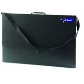 Teczki i skoroszyty - Leniar Teczka na rysunki A1 czarna 90423 - miniaturka - grafika 1