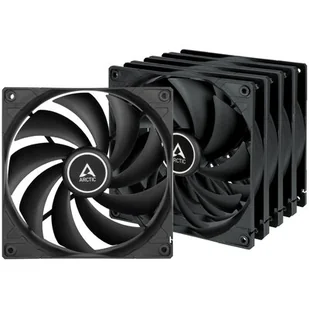 Arctic Cooling WENTYLATOR ARCTIC F14 Value Pack (black) 140mm Pack of 5pcs ACFAN00233A - Chłodzenie procesora - miniaturka - grafika 1