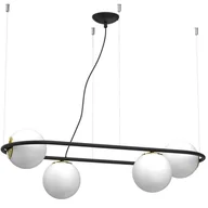 Lampy sufitowe - Efektowna lampa wisząca nad stół w jadalni LX 5676 z serii BOLTI - miniaturka - grafika 1