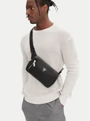 Nerki - Guess Saszetka nerka HMTOGR P5221 Czarny - miniaturka - grafika 1