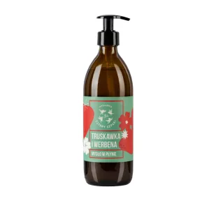 4 Szpaki, Mydło w płynie Truskawka i Werbena, 500 ml - Mydła - miniaturka - grafika 1