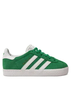 adidas Sneakersy Gazelle IH9910 Zielony - Buty dla dziewczynek - miniaturka - grafika 1