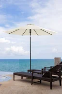 Parasole ogrodowe - Parasol z masztem centralnym SAMOS 3m Beige - Focus Garden - miniaturka - grafika 1
