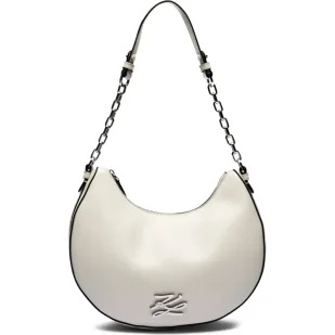 Karl Lagerfeld Skórzane hobo K/AUTOGRAPH - Torebki damskie - miniaturka - grafika 1