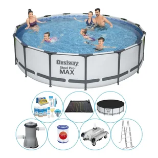 Basen Super Deal - Bestway Steel Pro MAX 427x107 cm okrągły - Baseny ogrodowe - miniaturka - grafika 1