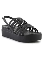 Sandały damskie - Crocs Sandały "Brooklyn Strappy" w kolorze czarnym - miniaturka - grafika 1