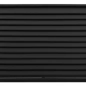 Ogrodzenia - Polbram Brama przesuwna Kreta 4x1,5 m lewa czarna automat - miniaturka - grafika 1