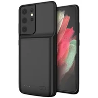 Etui i futerały do telefonów - Tech-Protect POWERCASE 4700MAH ETUI Z BATERIĄ NA SAMSUNG GALAXY S21 ULTRA CZARNE 18025 - miniaturka - grafika 1