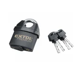 Kłódki - EXTOL EXTOL PREMIUM Kłódka wodoodporna, z zbezpieczeniem przciwkradzieżowym 60mm 8857760 - miniaturka - grafika 1