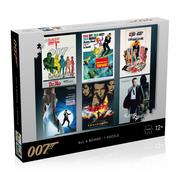 Puzzle - WINNING MOVES Puzzle 1000 James Bond 007 Actor debut - Winning Moves - miniaturka - grafika 1