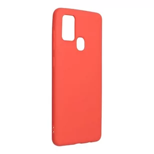 Forcell Futerał SILICONE LITE do SAMSUNG Galaxy A21S różowy - Etui i futerały do telefonów - miniaturka - grafika 2