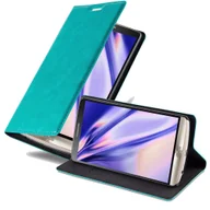 Etui i futerały do telefonów - Etui Cadorabo na telefon LG G3 w kolorze turkusowym z magnetycznym zamknięciem - miniaturka - grafika 1