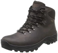 Buty trekkingowe damskie - Hi-Tec Ravine WP damskie buty trekkingowe z wysokim stanem, Brązowy brązowy 41, 38 EU - miniaturka - grafika 1