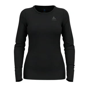 Koszulka damska Odlo BL TOP crew neck l/s MERINO 200 - Koszulki i topy damskie - miniaturka - grafika 1