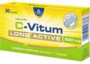 Witaminy i minerały - Oleofarm C-Vitum Long Active 500 mg witamina C o przedłużonym uwalnianiu 30 kapsułek 3713941 - miniaturka - grafika 1