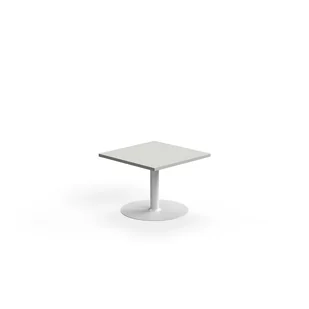 Stolik kawowy VERTICUS, 700x700x500 mm, jasnoszary/biały - Ławy i stoliki kawowe - miniaturka - grafika 1