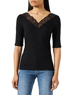 YAS T-shirt damski, czarny, L - Koszulki i topy damskie - miniaturka - grafika 1