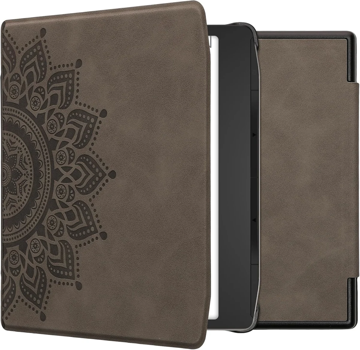 kwmobile Pokrowiec kompatybilny z Pocketbook Era/Era Color Cover - etui na czytnik ów - szare wschodzące słońce