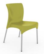 Fotele i krzesła biurowe - Resol Krzesło Moon zielony 72570 - miniaturka - grafika 1