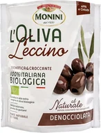 Szybkie dania obiadowe - Monini Oliwki zielone z pestkami Lecchino eko 150 g - miniaturka - grafika 1