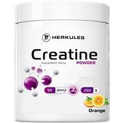 Aminokwasy - HERKULES Creatine Powder 250g Orange - miniaturka - grafika 1