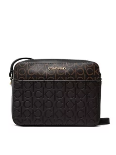 Torebki damskie - Calvin Klein Torebka Mono Mix Camera Bag K60K608426 Brązowy - grafika 1