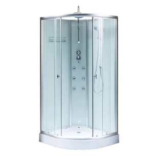 Kabina prysznicowa z hydromasażem 80x80 WSH-7703A - Kabiny z hydromasażem - miniaturka - grafika 1
